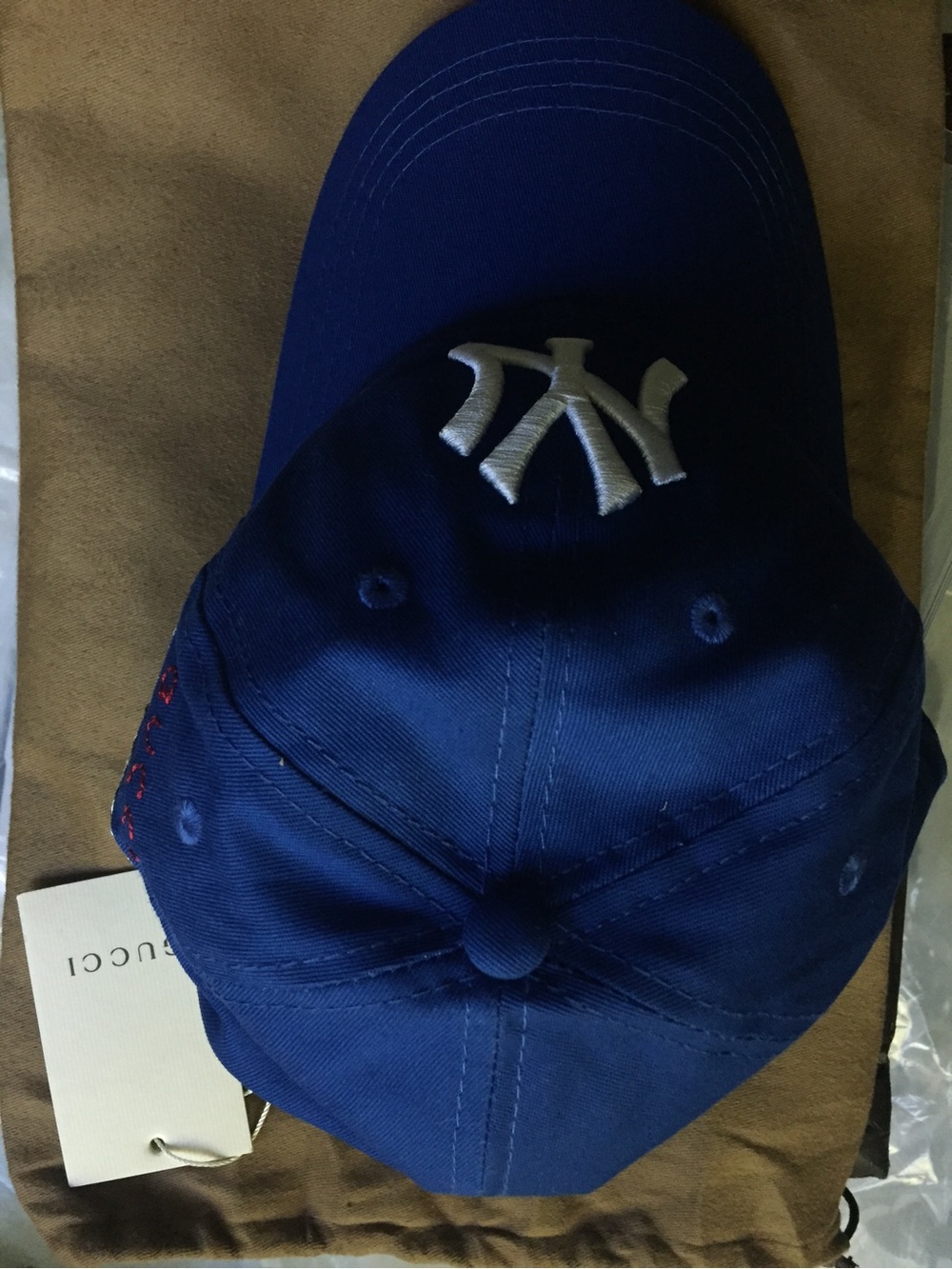 MLB New York Yankees Royal Blue Cap with White Logo